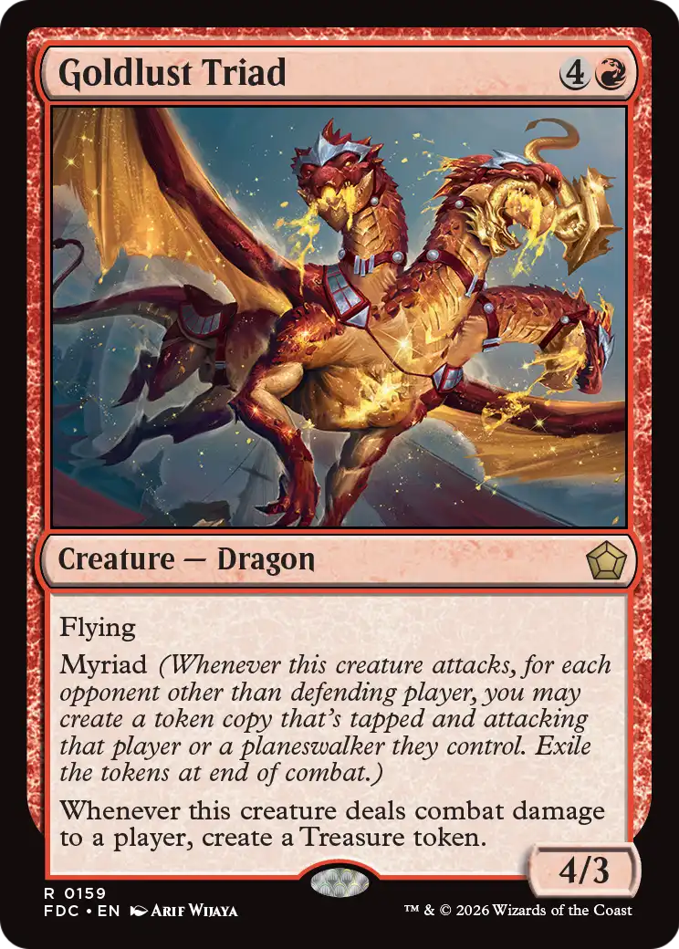 Goldlust Triad [Foundations Commander] | Devastation Store