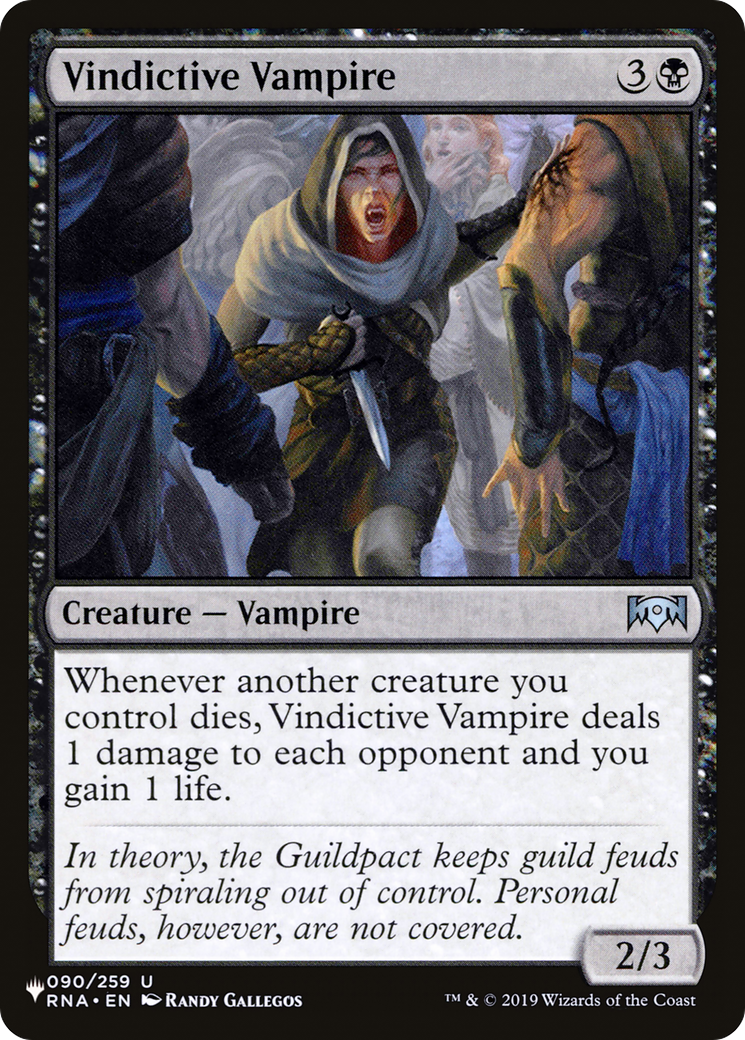 Vindictive Vampire [The List Reprints] | Devastation Store