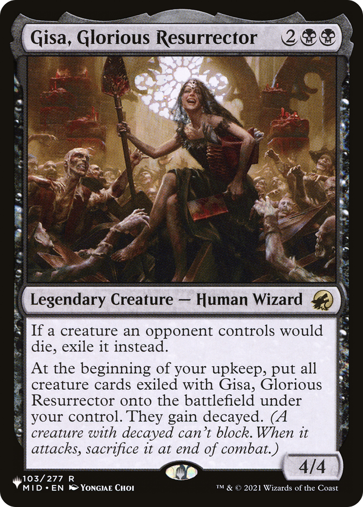 Gisa, Glorious Resurrector [The List] | Devastation Store