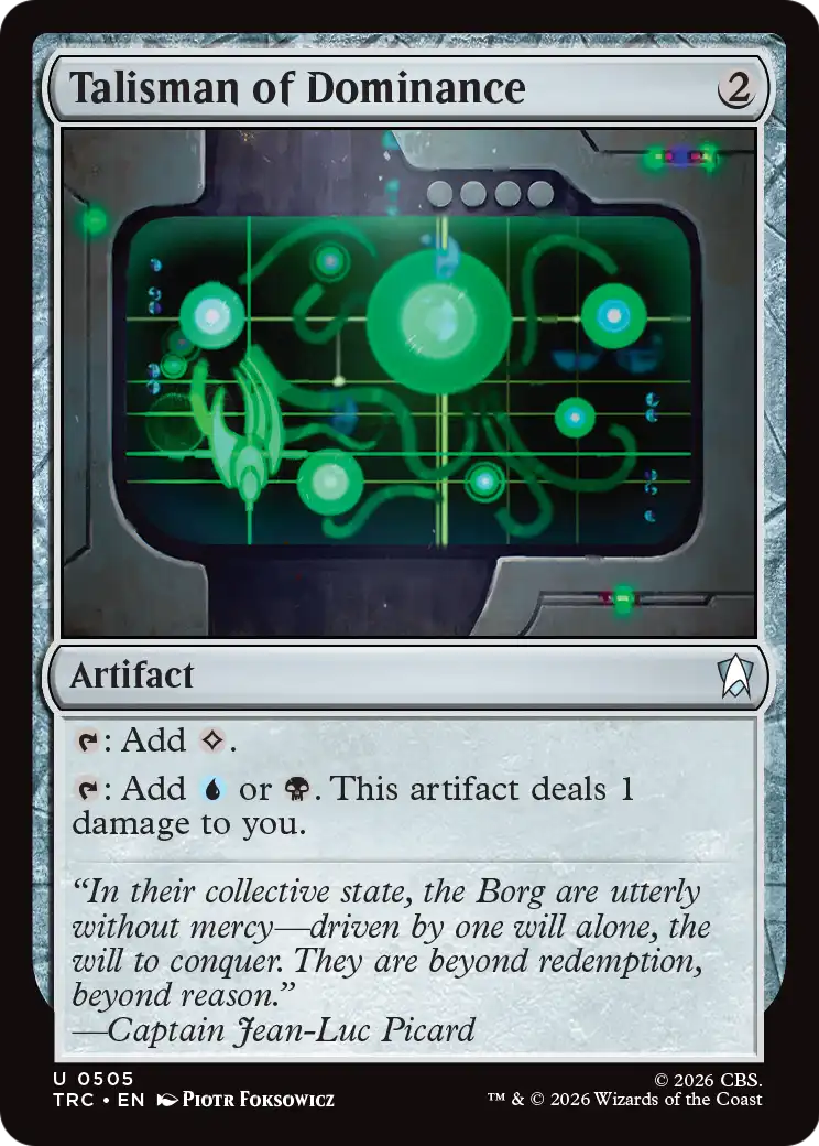 Talisman of Dominance (Surge Foil) [Star Trek Commander] | Devastation Store