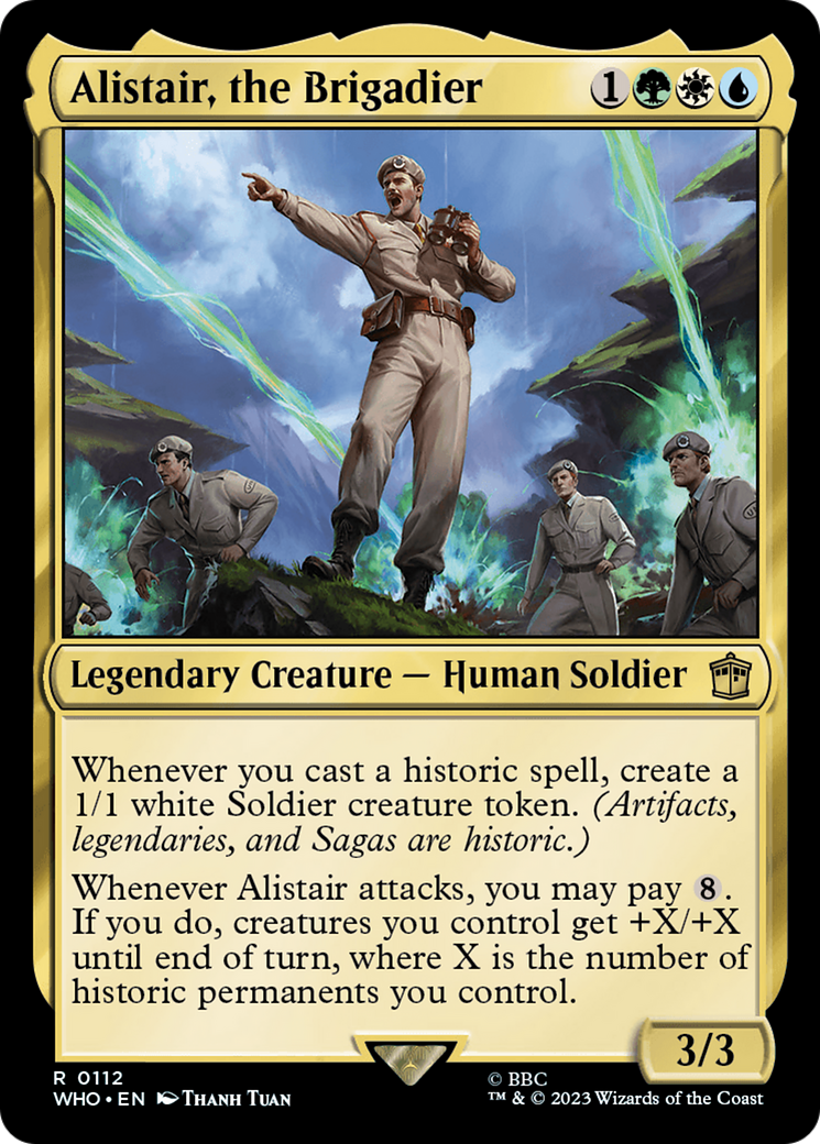 Alistair, the Brigadier [Doctor Who] | Devastation Store