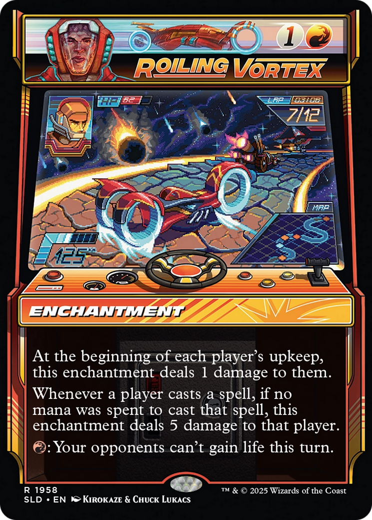 Roiling Vortex (Rainbow Foil) [Secret Lair Drop Series] | Devastation Store