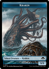 Eldrazi Spawn // Kraken Double-Sided Token [Modern Horizons 3 Tokens] | Devastation Store