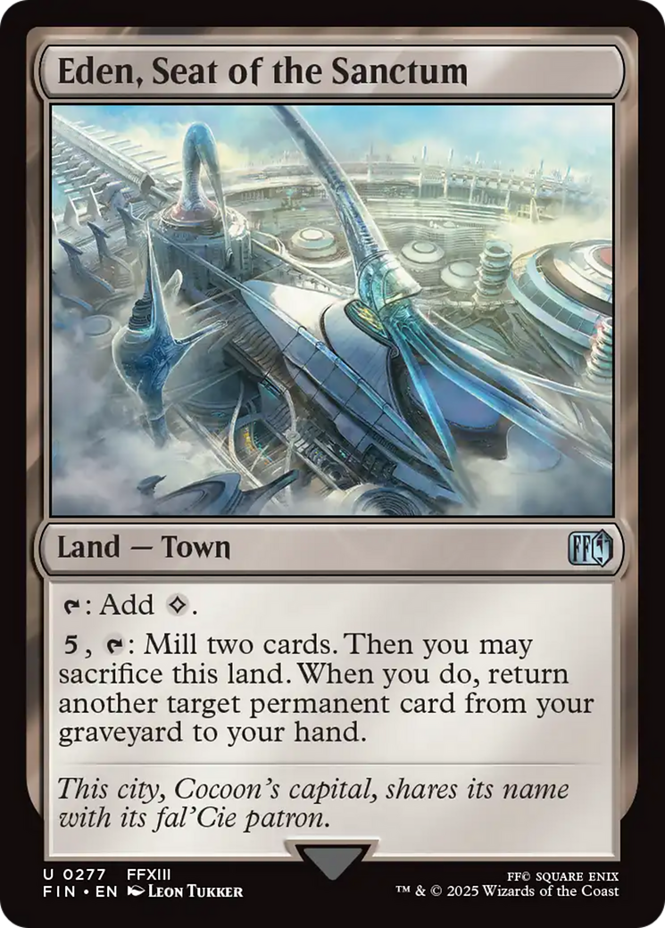 Eden, Seat of the Sanctum [FINAL FANTASY] | Devastation Store