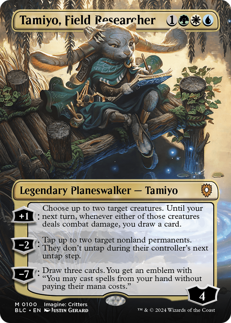 Tamiyo, Field Researcher (Borderless) [Bloomburrow Commander] | Devastation Store