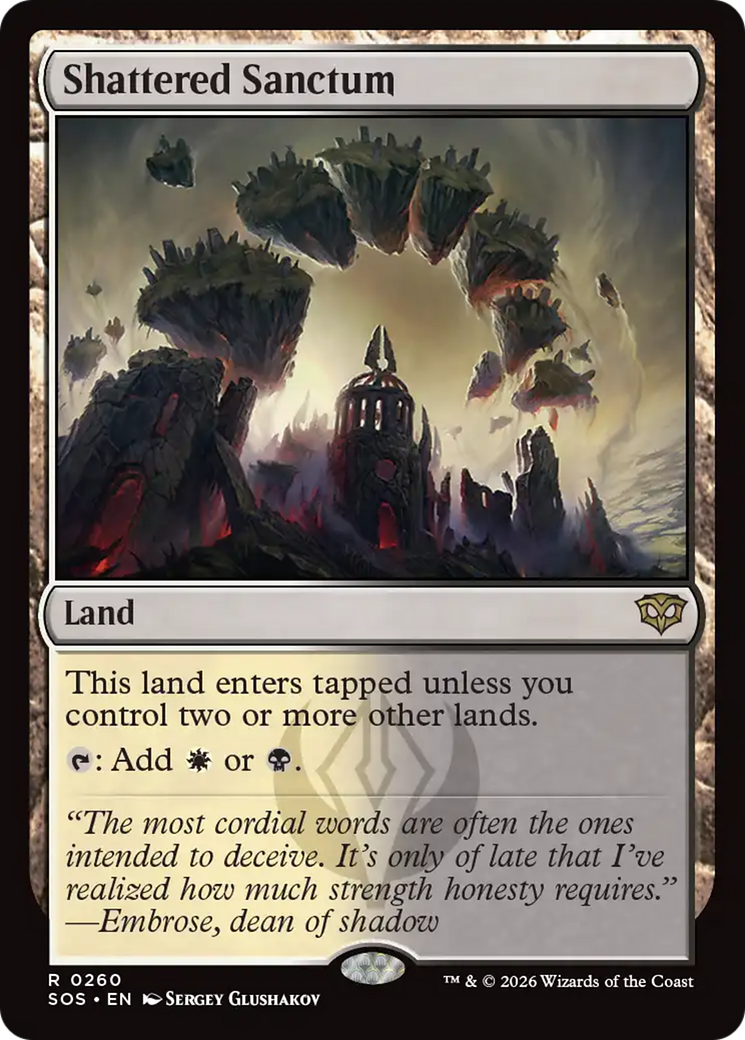 Shattered Sanctum [Secrets of Strixhaven] | Devastation Store