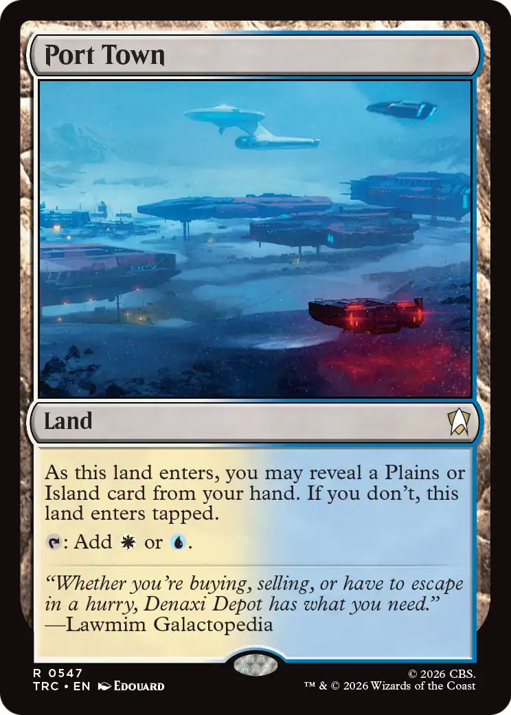 Port Town (Surge Foil) [Star Trek Commander] | Devastation Store