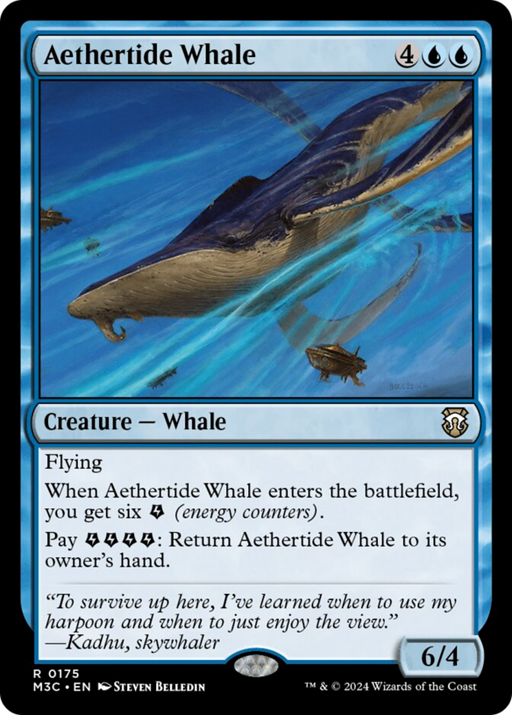 Aethertide Whale [Modern Horizons 3 Commander] | Devastation Store