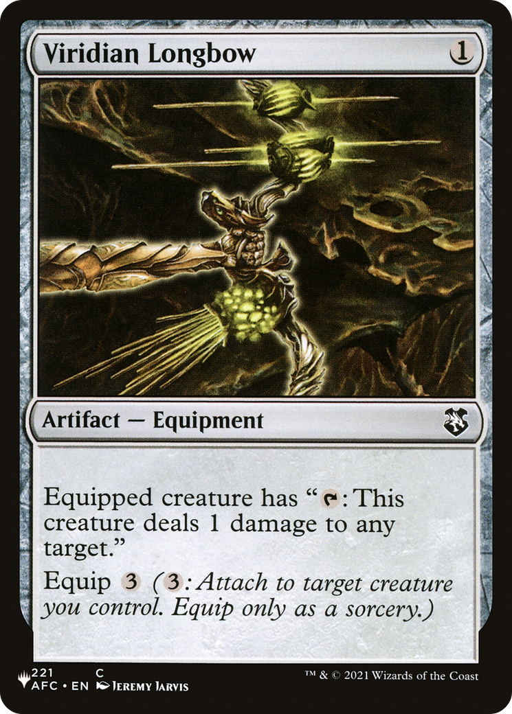 Viridian Longbow [The List Reprints] | Devastation Store