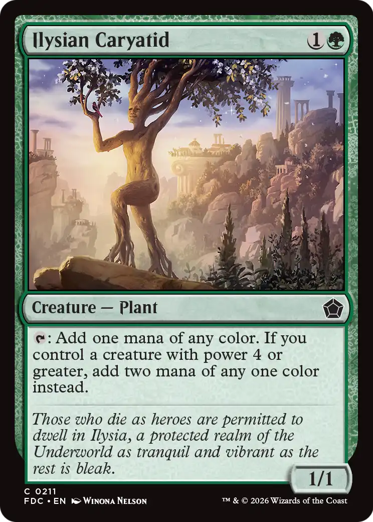 Ilysian Caryatid [Foundations Commander] | Devastation Store