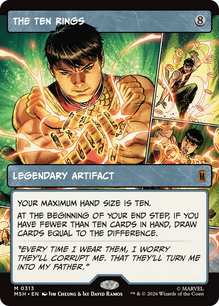 The Ten Rings (Borderless) [Marvel Super Heroes] | Devastation Store