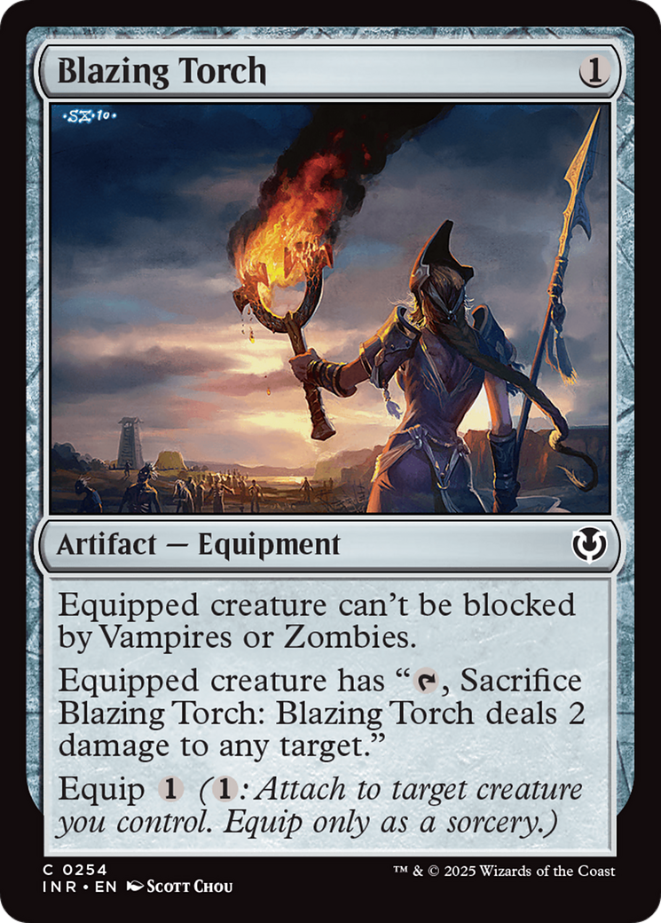 Blazing Torch [Innistrad Remastered] | Devastation Store