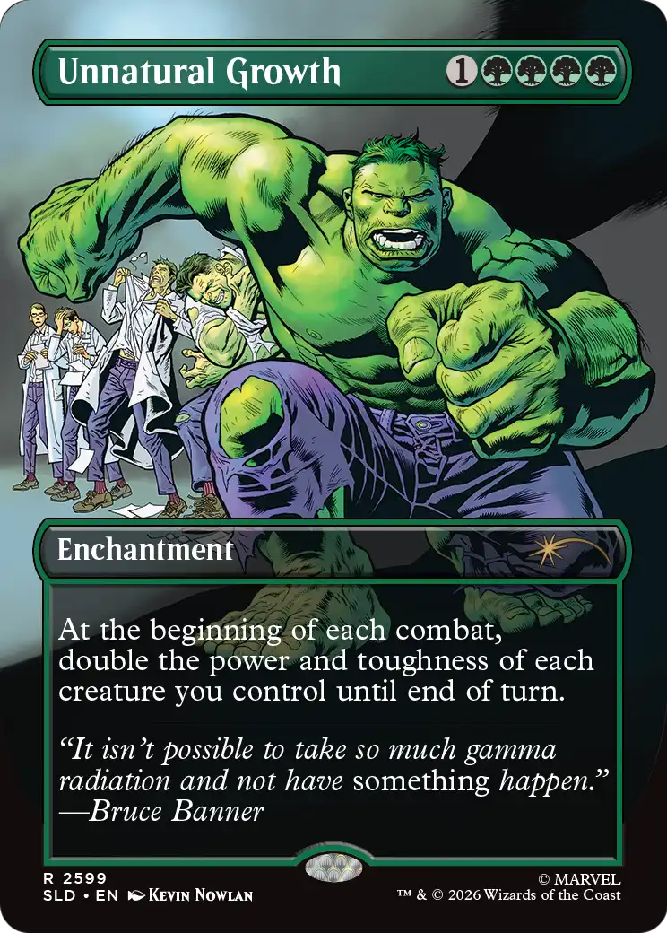 Unnatural Growth (2599) [Secret Lair Drop Series] | Devastation Store