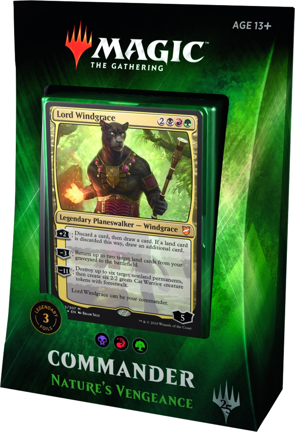 Commander 2018 - Commander Deck (Nature's Vengeance) | Devastation Store