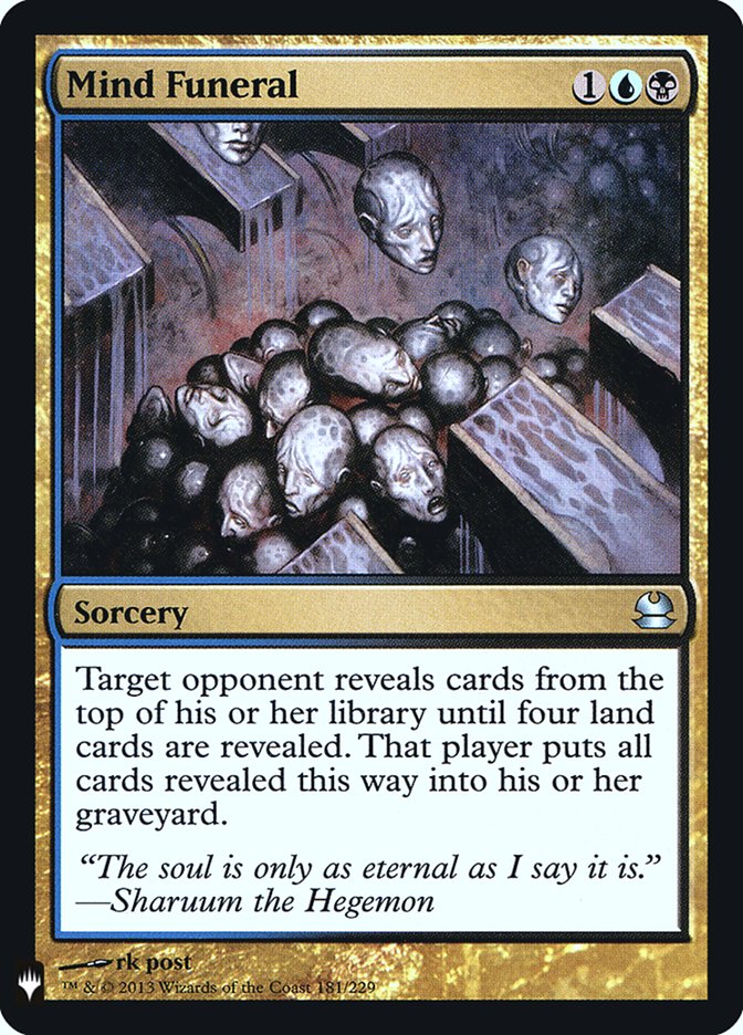 Mind Funeral [Mystery Booster] | Devastation Store