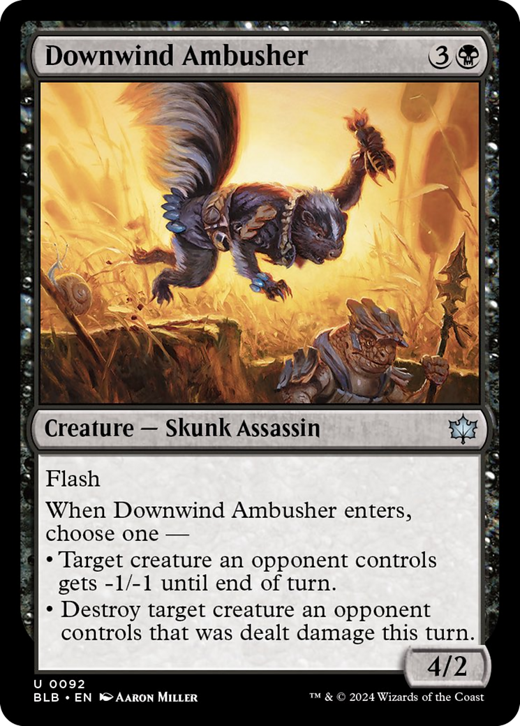 Downwind Ambusher [Bloomburrow] | Devastation Store