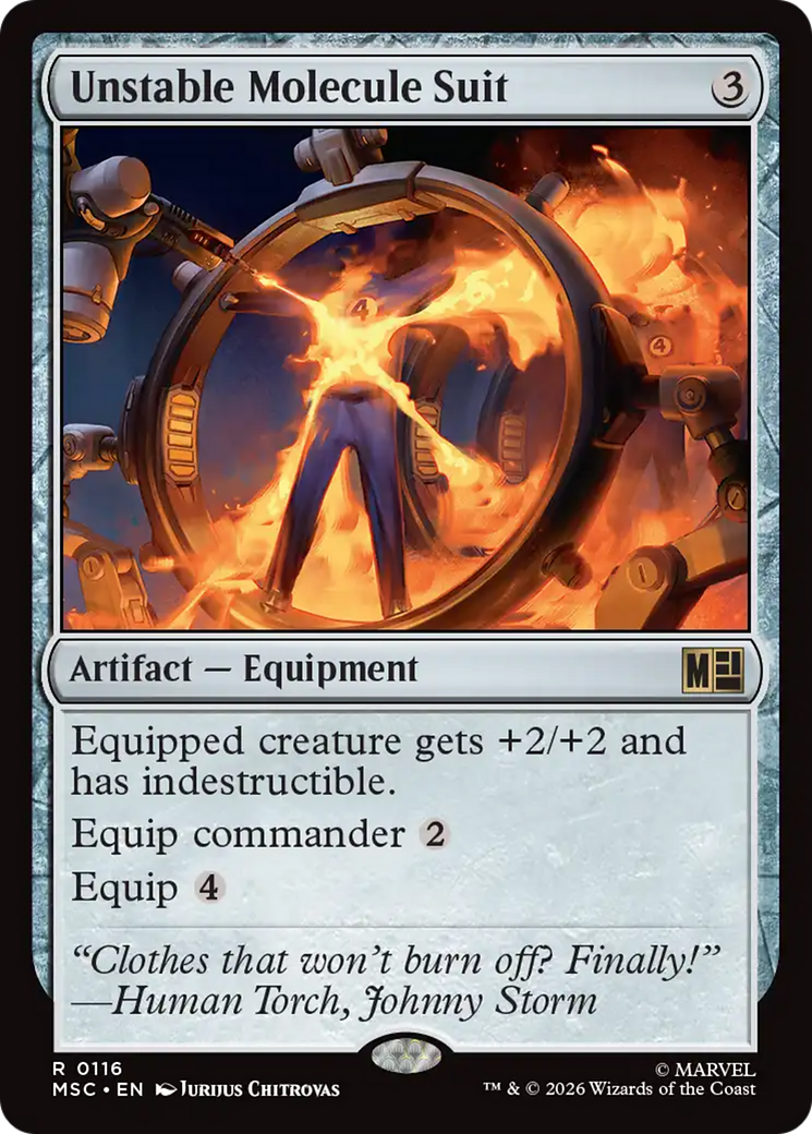Unstable Molecule Suit [Marvel Super Heroes Commander] | Devastation Store