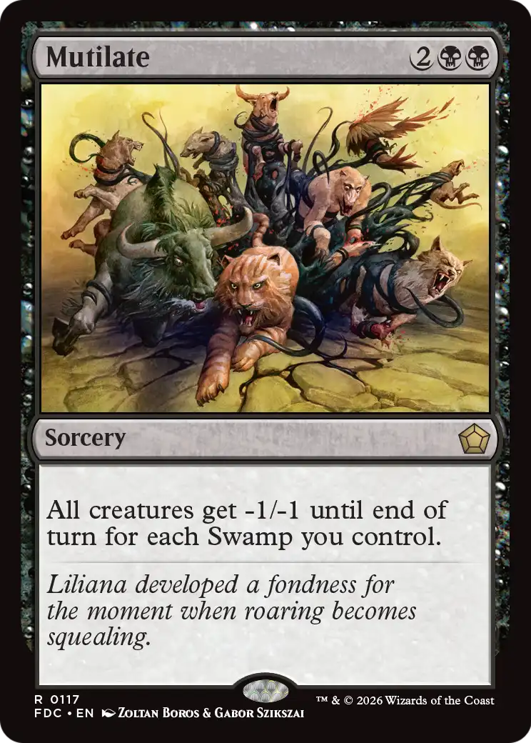 Mutilate [Foundations Commander] | Devastation Store
