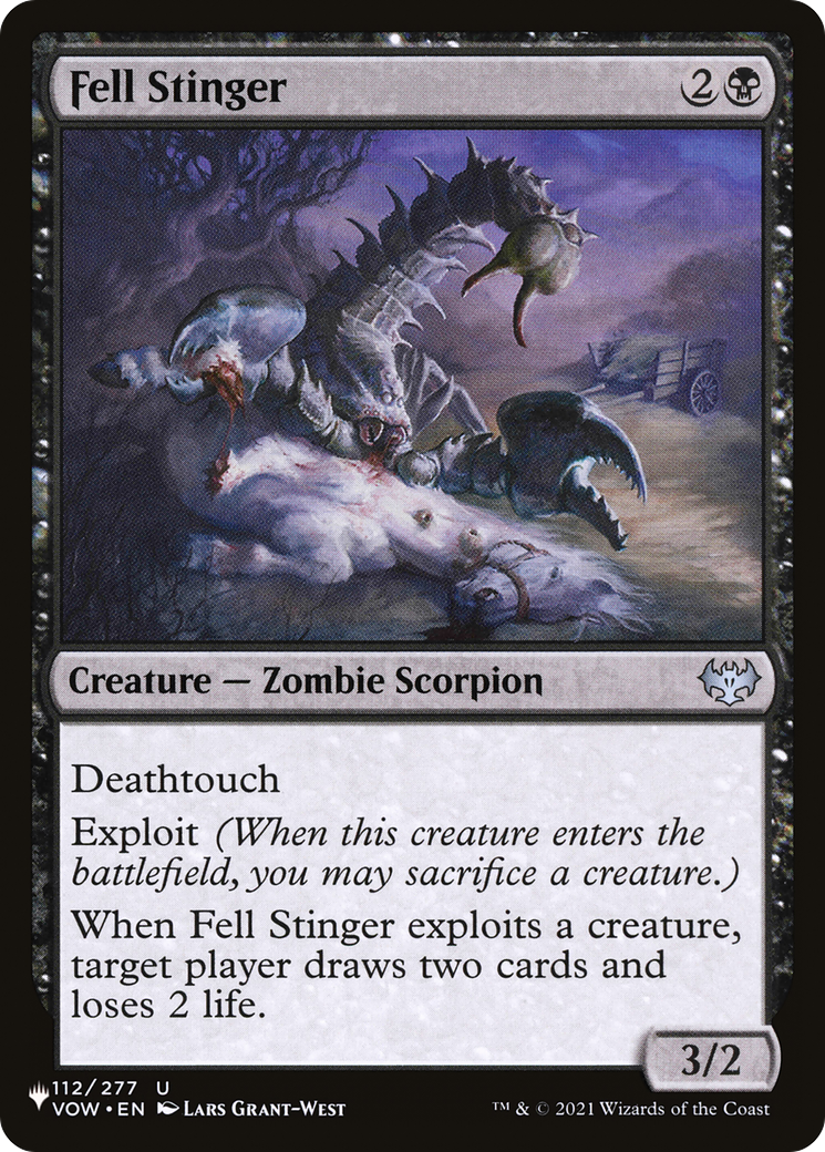 Fell Stinger [The List Reprints] | Devastation Store