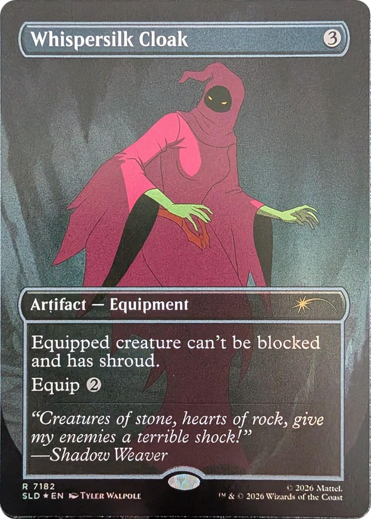 Whispersilk Cloak (7182) [Secret Lair Drop Series] | Devastation Store