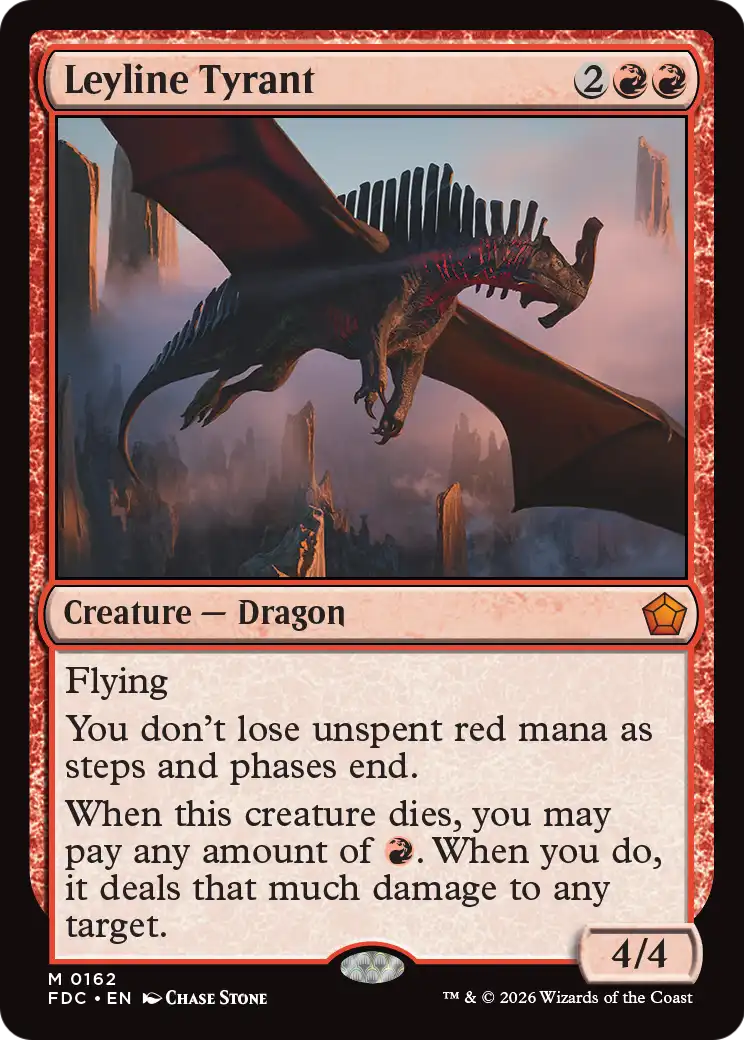 Leyline Tyrant [Foundations Commander] | Devastation Store