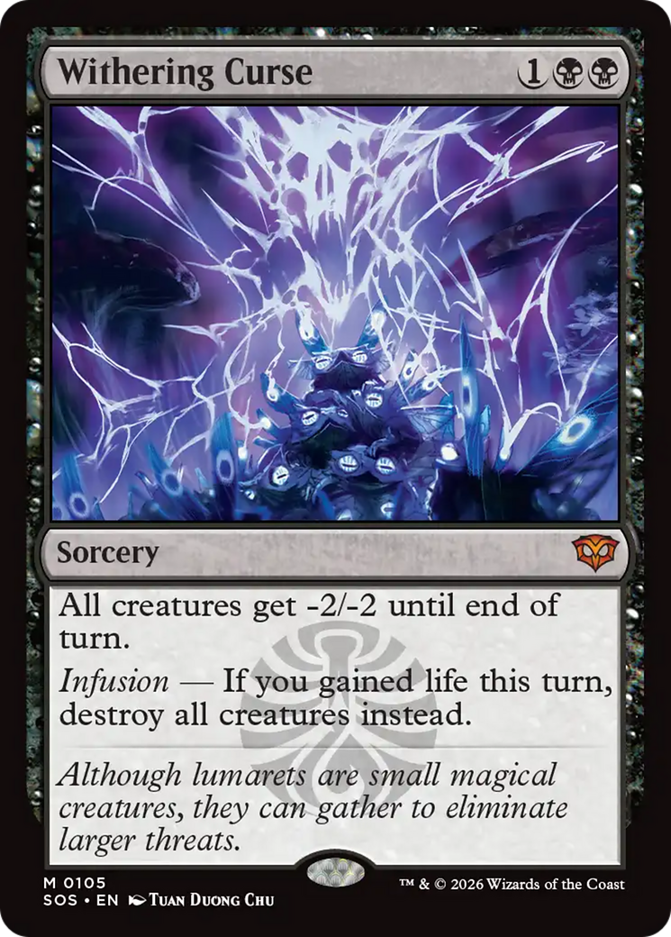 Withering Curse [Secrets of Strixhaven] | Devastation Store