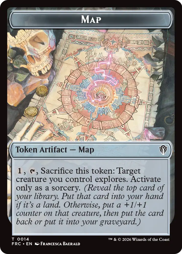 Soldier // Map Double-Sided Token [Reality Fracture Commander Tokens] | Devastation Store