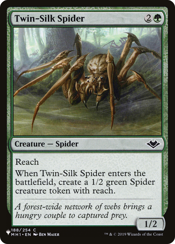 Twin-Silk Spider [The List Reprints] | Devastation Store