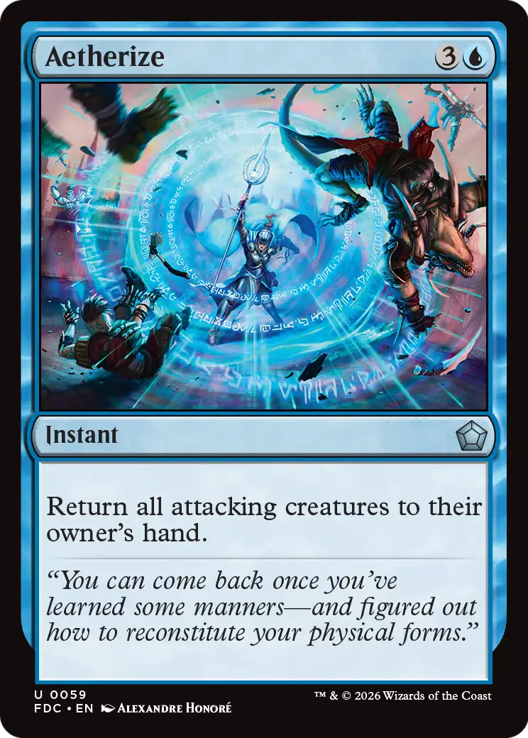 Aetherize [Foundations Commander] | Devastation Store