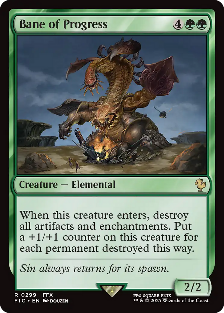 Bane of Progress [FINAL FANTASY Commander] | Devastation Store