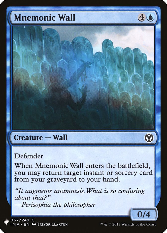 Mnemonic Wall [Mystery Booster] | Devastation Store