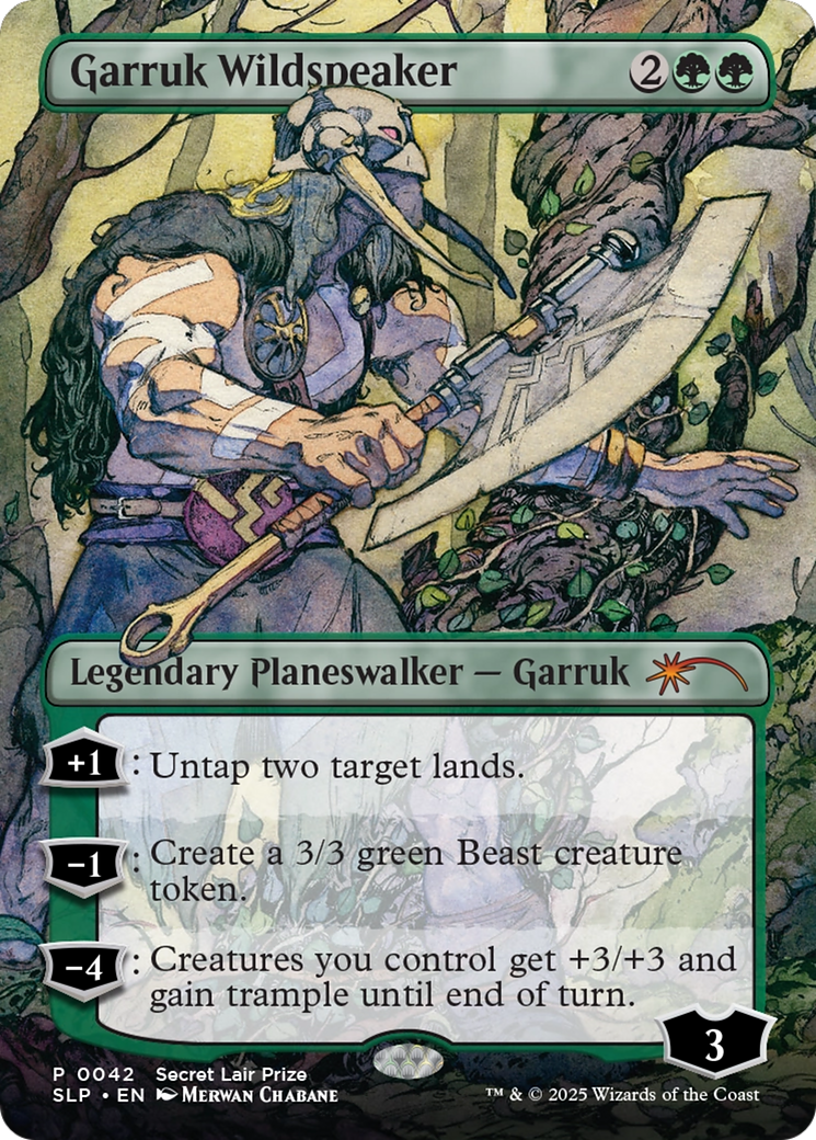 Garruk Wildspeaker [Secret Lair Showdown] | Devastation Store
