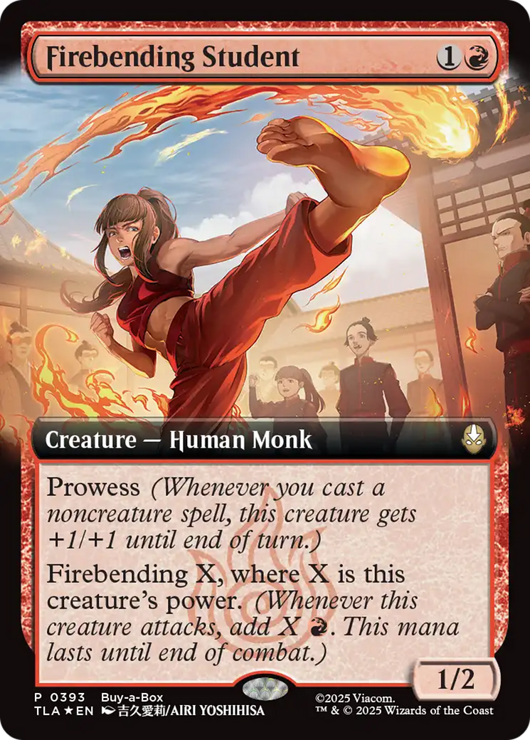 Firebending Student (Extended Art) [Avatar: The Last Airbender Promos] | Devastation Store