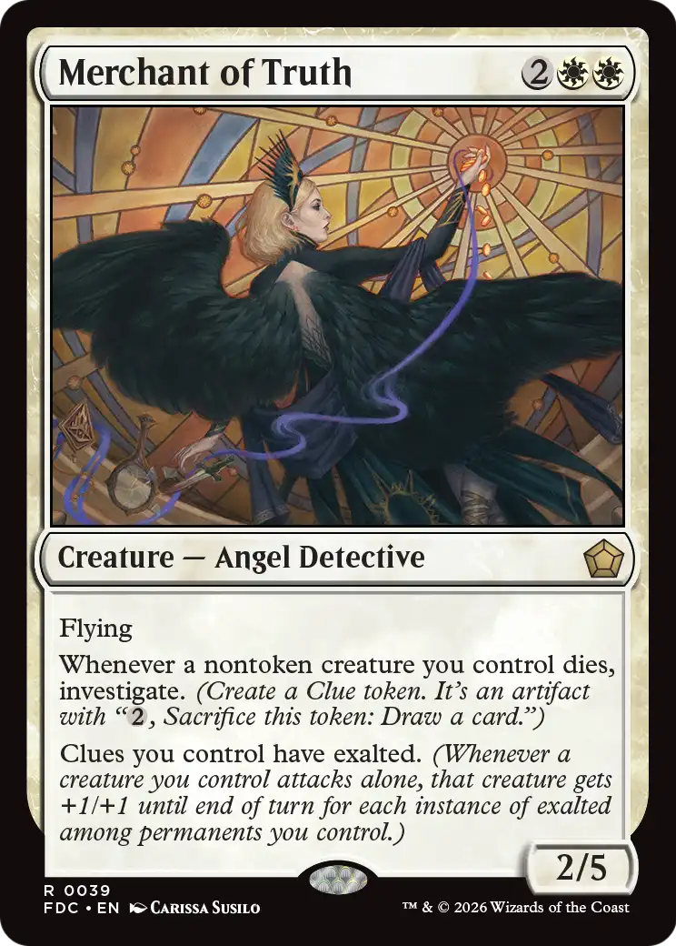 Merchant of Truth [Foundations Commander] | Devastation Store