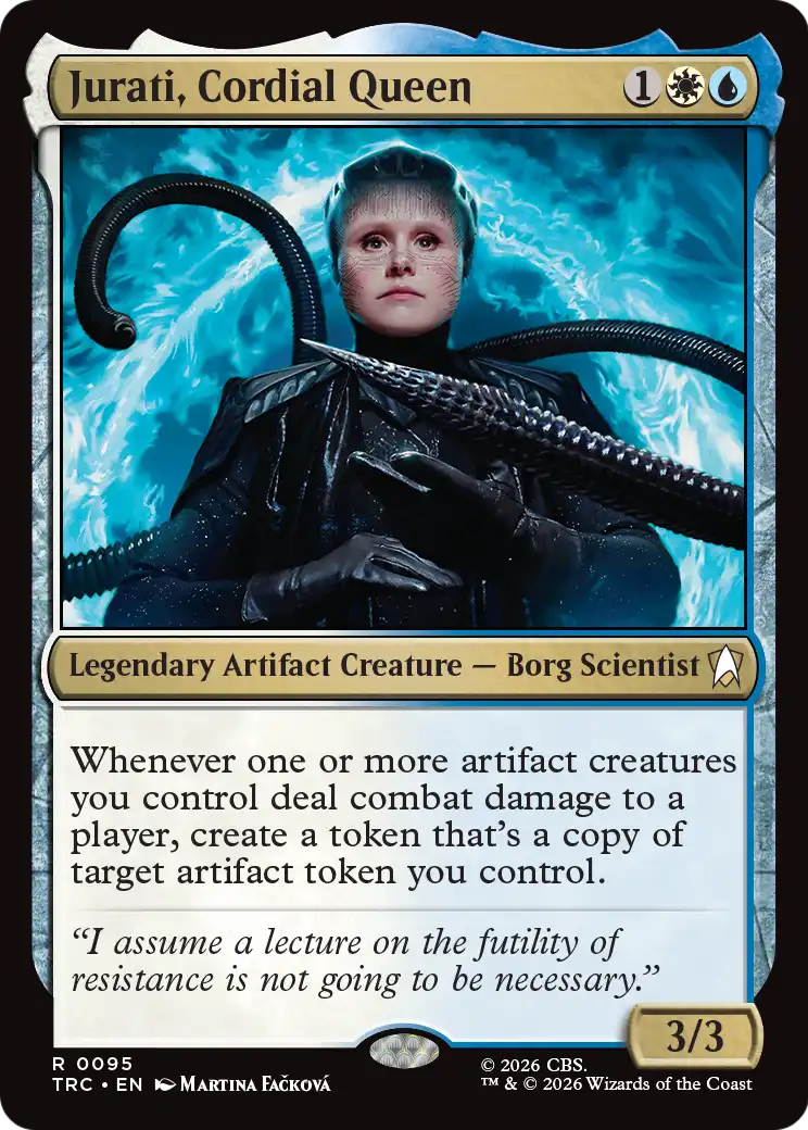 Jurati, Cordial Queen (Surge Foil) [Star Trek Commander] | Devastation Store