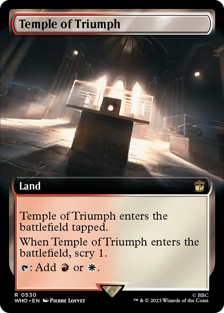 Temple of Triumph (Extended Art) [Doctor Who] | Devastation Store