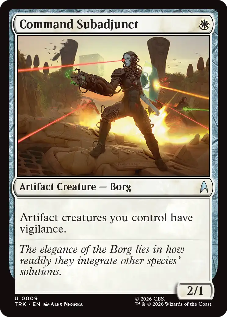 Command Subadjunct [Star Trek] | Devastation Store