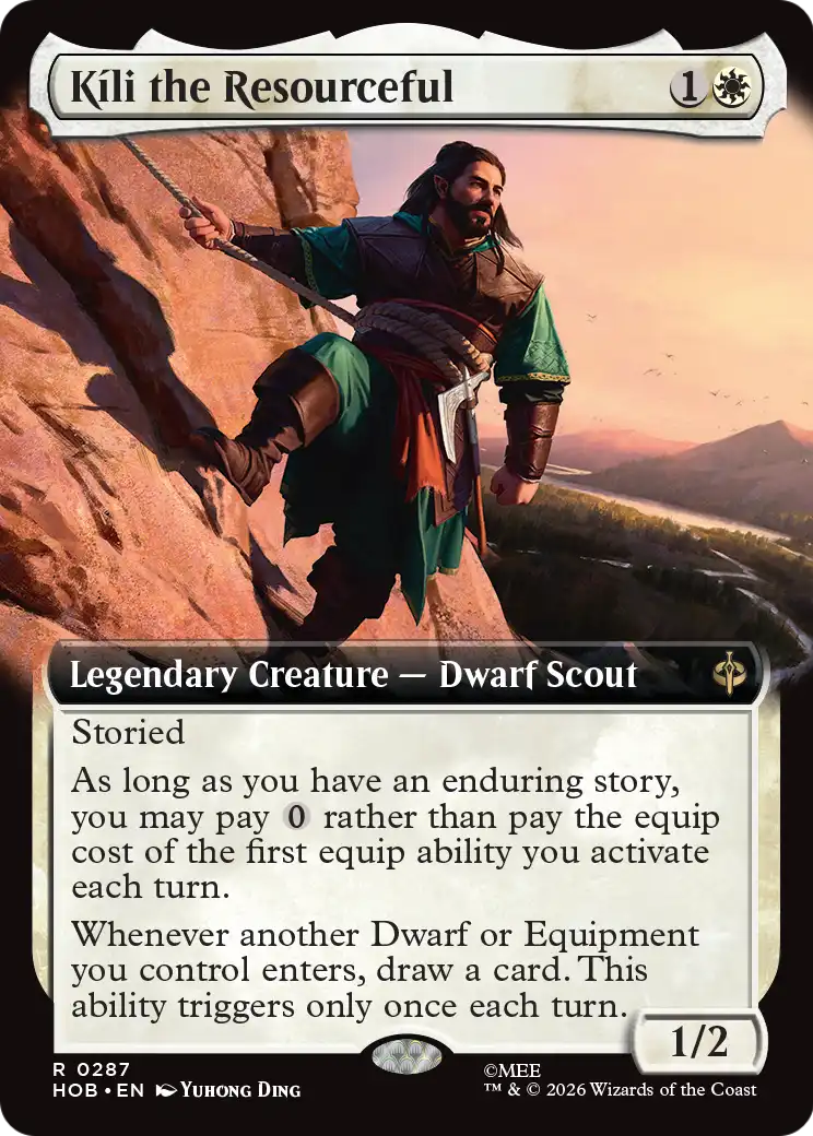 Kili the Resourceful (Extended Art) [The Hobbit] | Devastation Store