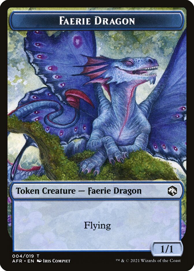 Faerie Dragon Token [Dungeons & Dragons: Adventures in the Forgotten Realms Tokens] | Devastation Store