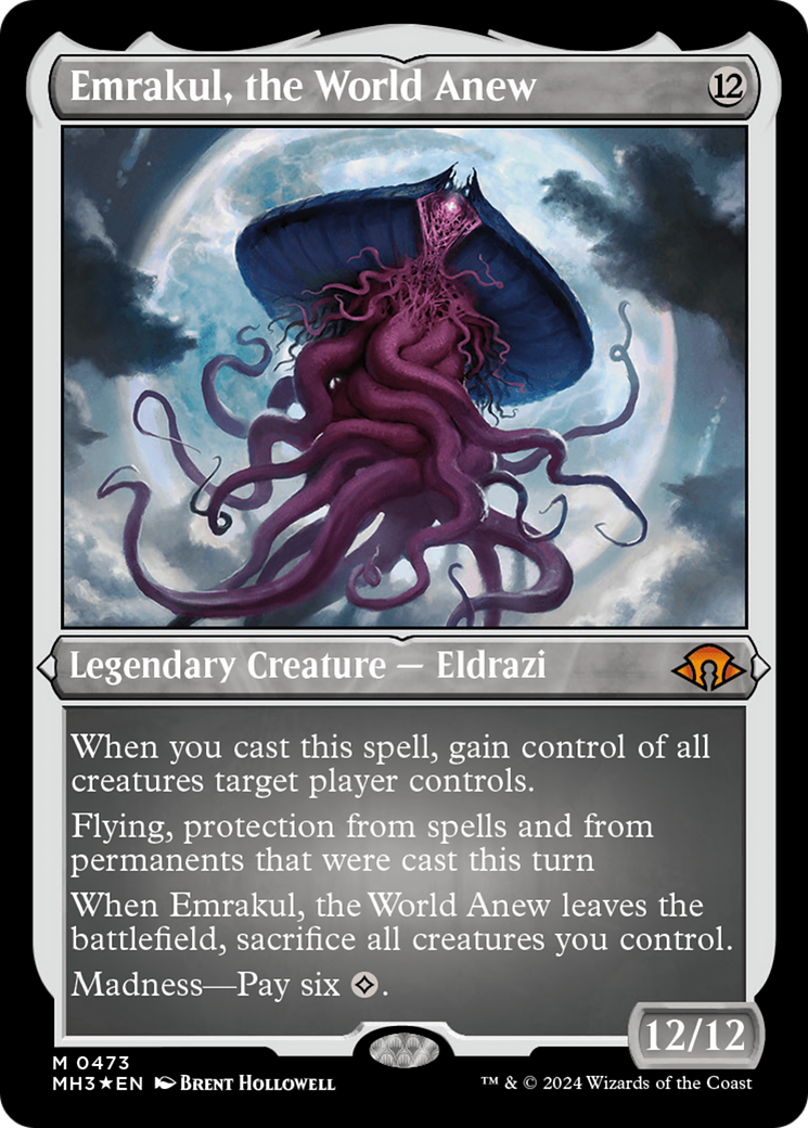 Emrakul, the World Anew (Foil Etched) [Modern Horizons 3] | Devastation Store