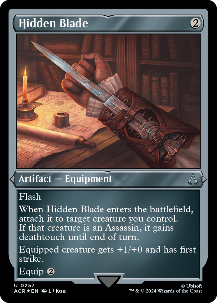 Hidden Blade (Foil Etched) [Assassin's Creed] | Devastation Store