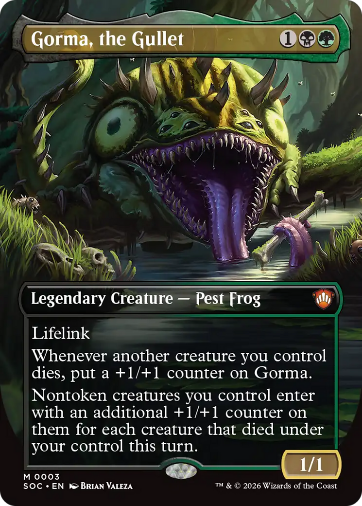 Gorma, the Gullet (Borderless) [Secrets of Strixhaven Commander] | Devastation Store