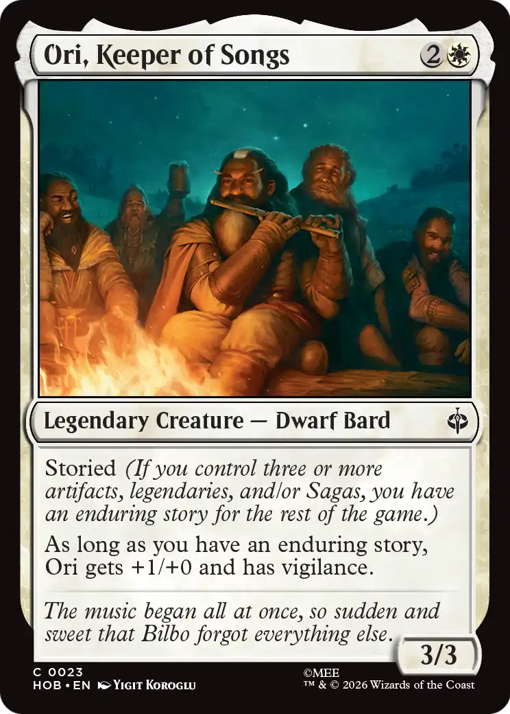 Ori, Keeper of Songs [The Hobbit] | Devastation Store