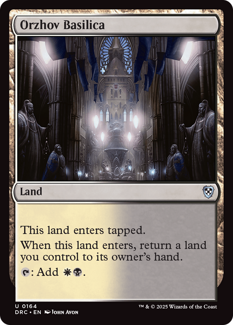 Orzhov Basilica [Aetherdrift Commander] | Devastation Store