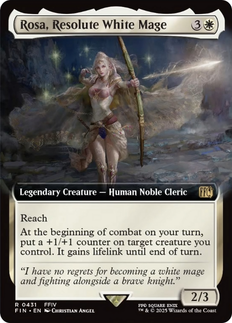 Rosa, Resolute White Mage (Extended Art) [FINAL FANTASY] | Devastation Store