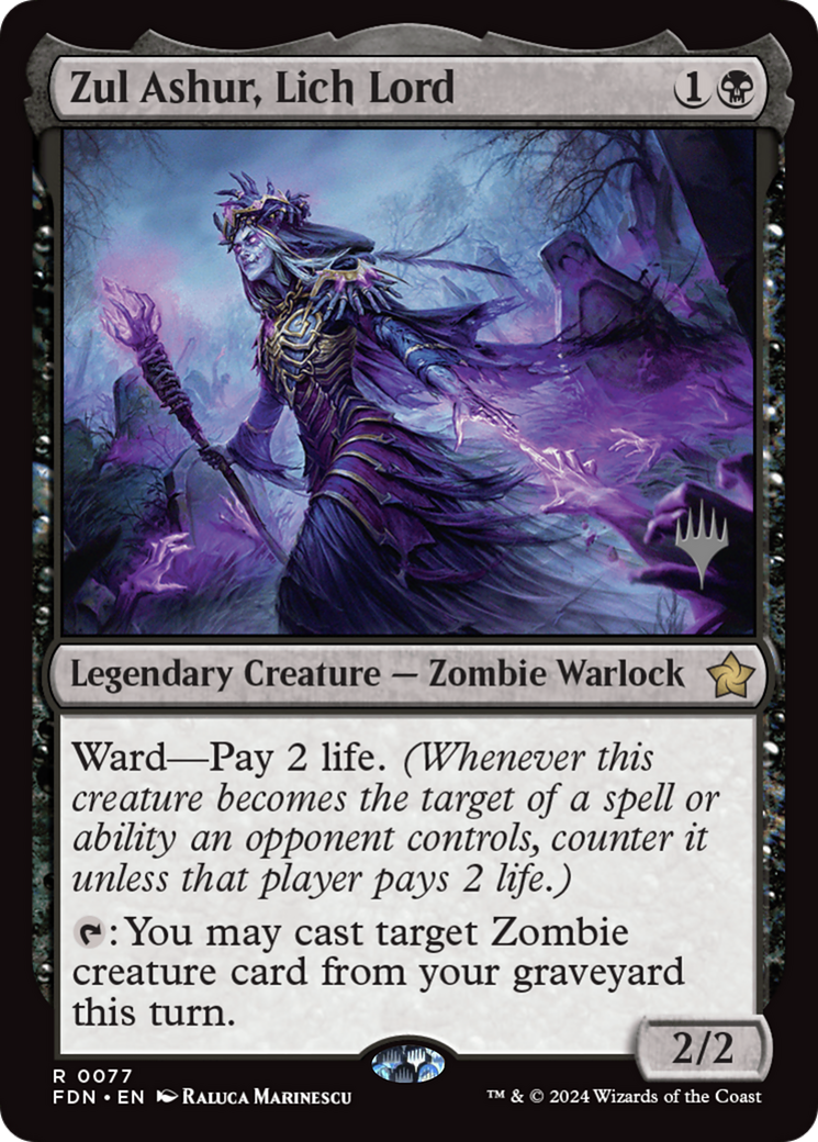 Zul Ashur, Lich Lord [Lorwyn Eclipsed Promos] | Devastation Store