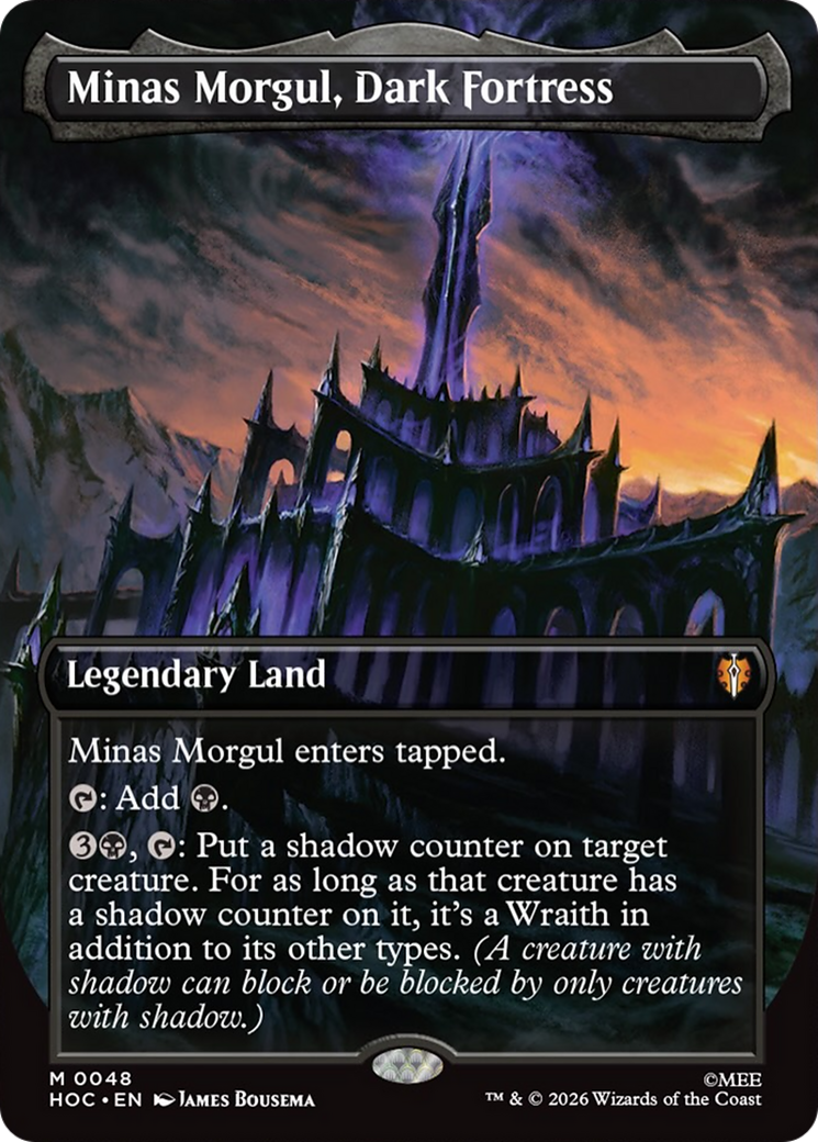 Minas Morgul, Dark Fortress (Borderless) [The Hobbit: Eternal-Legal] | Devastation Store