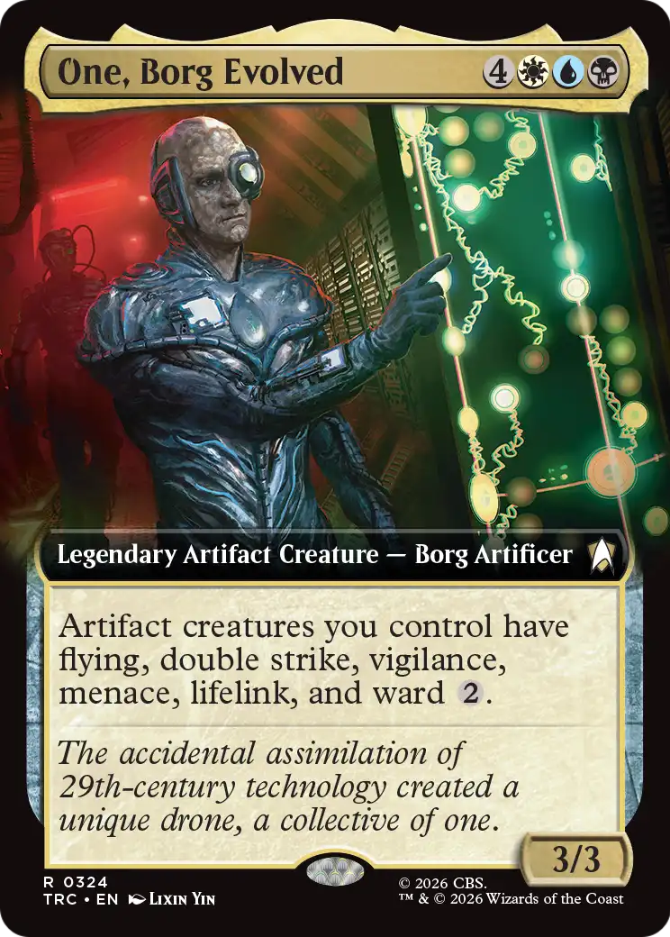 One, Borg Evolved (Extended Art) [Star Trek Commander] | Devastation Store