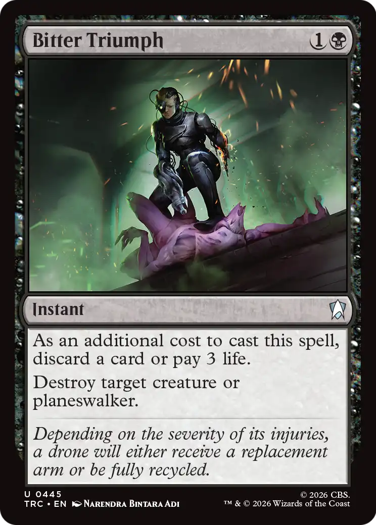 Bitter Triumph (Surge Foil) [Star Trek Commander] | Devastation Store