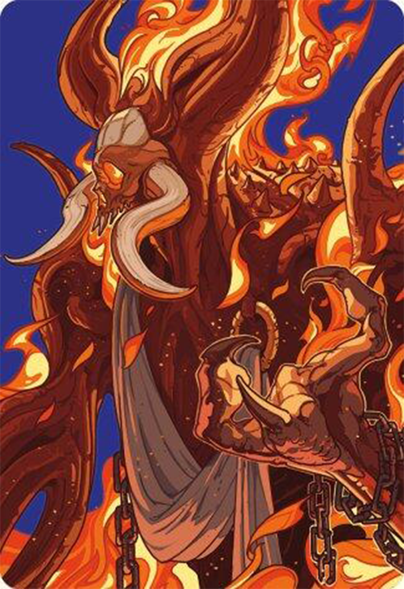Phlage, Titan of Fire's Fury Art Card [Modern Horizons 3 Art Series] | Devastation Store
